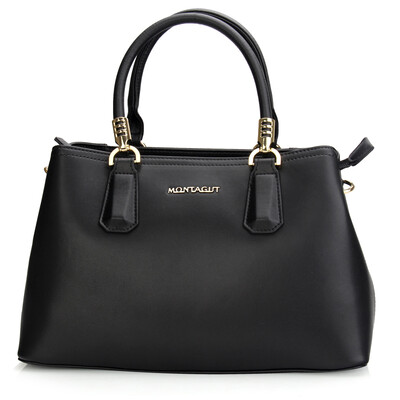 

Montgart MONTAGUT commuter female killer bag cowhide wild simple Korean portable oblique shoulder bag R5212114113 black