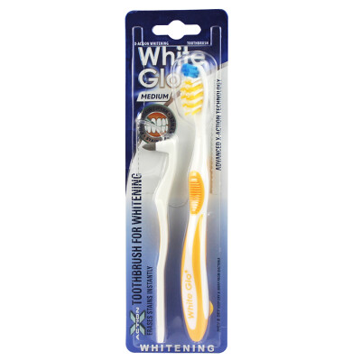 

White Glo) clean to stains toothbrush set (toothbrush + stick to sticks) Australia imported