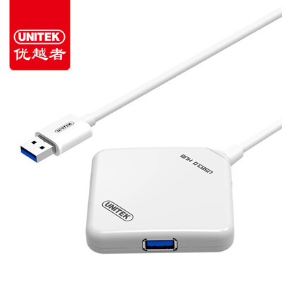

Улучшенный человек (UNITEK) USB3.0 разветвитель 4 высокоскоростных расширения концентратора HUB 0,6 м ноутбук с задержкой более чем в четыре черный преобразователь интерфейса JD30D4FWH