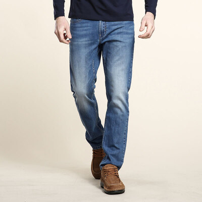 

Camel (CAMEL) Мужская мини-эластичная талия Хлопок Тонкие брюки Брюки Кошки Джинсы Мужские X6X269108 Синие 33