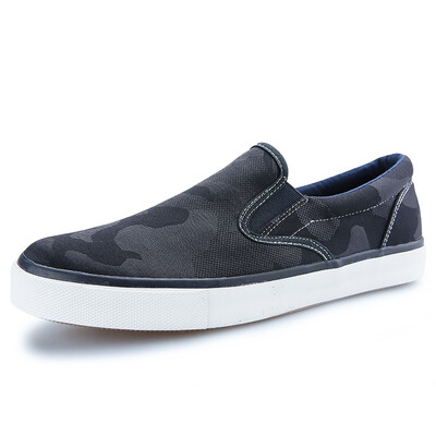 

Yi Di YIDI men&39s shoes fashion sports men&39s casual shoes low support sets of camouflage canvas shoes D8083 blue 42