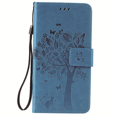 

Blue Tree Design PU Leather Flip Cover Wallet Card Holder Case for LG K10