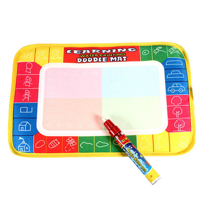 

MyMei New Kids Funny Magic Water Drawing Painting Writing Board Mat Pen Toy Gifts Set