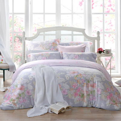 

Dohia Bedding Kit Double-sided Tencel Printing Four-piece 15m Sheets Model Toner Beauty 200 × 230cm