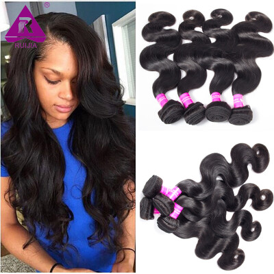 

Indian Virgin Hair Body Wave 4pc 8~28inch Virgin Unprocessed Human Hair Bundles Indian Remy Hair Body Wave Virgin Indian Hair Weft