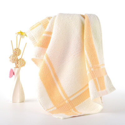 

Sunvim JIEYU pure cotton towel mens washcloth skin friendly air permeable dobby dyed woven brown 3372 cm 1 pclot
