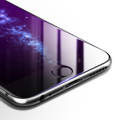 

Продукты Hyun iphone 7 закаленная пленка Apple 7 анти-синий полноэкранный полный охват мобильного телефона фильм взрывозащищенный анти-отпечаток черный (подарочная пленка)