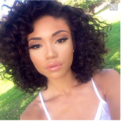 

3Pcs / Lot Высокое качество Bouncy Lolly Hair Malaysian Virgin Curly Soft Lolly Hair Extention Natural Black Color Human Virgin Hair