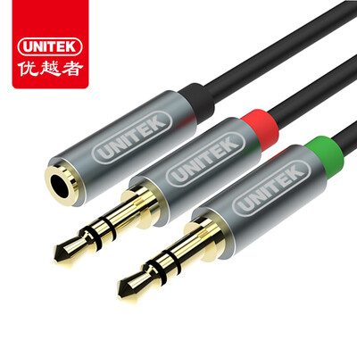 

Улучшенный человек (UNITEK) C941BK Y-DC3.5mm одна точка две пары RCA аудио кабель 2RCA преобразования линии 3,5 мм вращения карусельные черный провода 5 м
