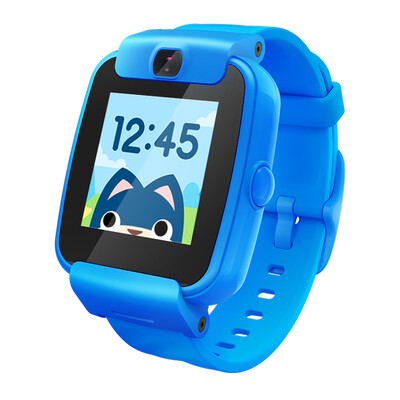 

Sogou candy teemo children smart phone watch color GPS positioning anti-lost waterproof color screen camera video dynamic blue