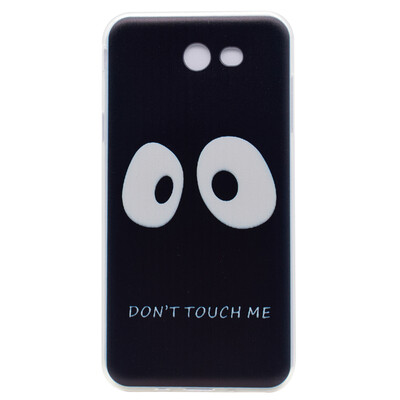 

Do not touch me Pattern Soft Thin TPU Rubber Silicone Gel Case Cover for SAMSUNG Galaxy J7 2017J710