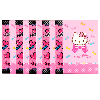 

Широкий (Guangbo) 16K64 дневника книга ноутбук листы настоящий мешочки / Hello Kitty случайного узора KT81017