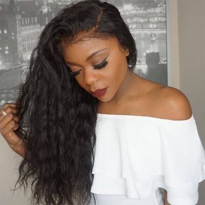 

150% Density Brazilian Loose Wave Human Hair Lace Front Wigs 14"-26" Glueless Full Lace Wigs With Baby Hair Human Hair Lace Wigs