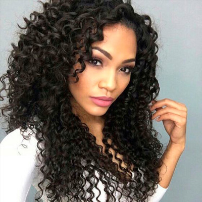 

Grace Length Hair Brazilian Kinky Curly Virgin Hair 4 Bundles Deal 8A Unprocessed Brazilian Kinky Curly Human Hair Weave Bundles