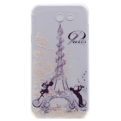 

Music tower Pattern Soft Thin TPU Rubber Silicone Gel Case Cover for HUAWEI P8 Lite