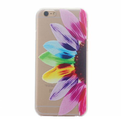 

Colorful flowers Pattern Soft Thin TPU Rubber Silicone Gel Case Cover for IPHONE 6 Plus6S Plus