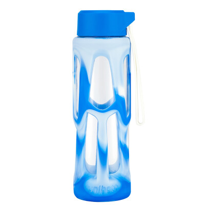 

Uni Bent United States imports Tritan material Jingdong self-portable portable water bottle leak-proof plastic outdoor travel cup 500ml Lu Lin Lan