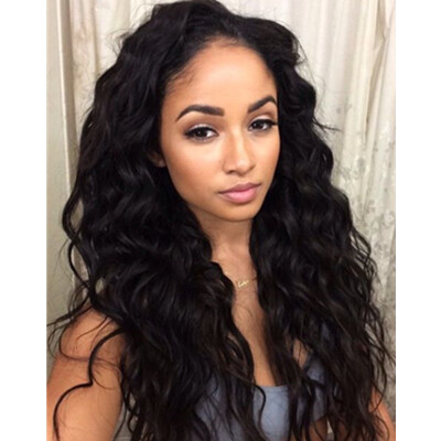 

Human Hair Wigs Brazilian Virgin Hair Lace Front Wigs With Baby Hair 150 Density Lace Front Wigs Bleached Knots