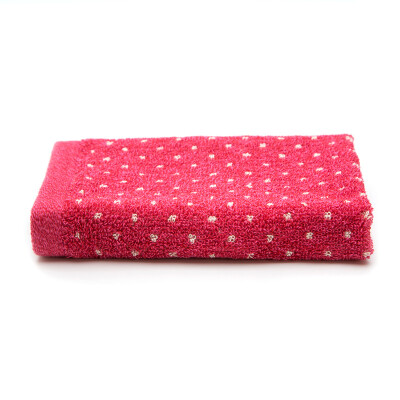 

Yaguang towel textile cotton yarn-dyed jacquard soft water star cotton scarf red 34 * 34cm 42g /