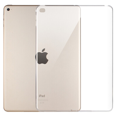 

BIAZE Apple iPad Mini4 Case / Silicone Case Lightweight Lightning Transparent Soft Shell Refreshing Series PB03- Clear White