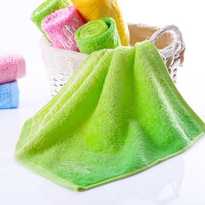 

Matte (LOFTEX) exports of European and American cotton towel yarn-dyed twisted cotton four seasons of the gradient green 34x34cm 39g