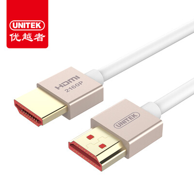 

(UNITEK) hdmi line 2.0 line high-definition 2 метра HDMI цифровая телевизионная линия 4K 3D видео соединение тонкий сетевой компьютер как линия приставки для передачи данных тонкая мягкая линия Y-C197DGD