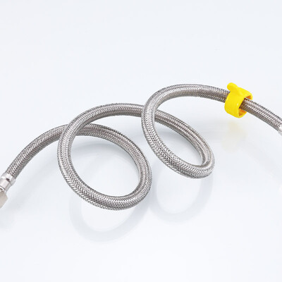 

Hai Li into the water pipe hose water heater tube high pressure pipe on the water pipe stainless steel hose with a handle 200cm
