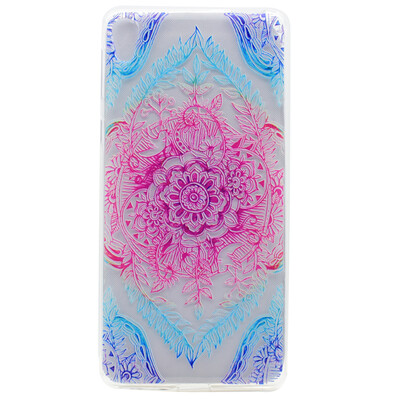 

Волшебный цветок шаблон Мягкий чехол тонкий ТПУ резиновый силиконовый гель чехол для Sony Xperia X