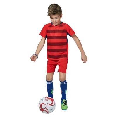 

Anta (ANTA) children's clothing boy soccer game set children's sports leisure two-piece suit 35724201 big red 130