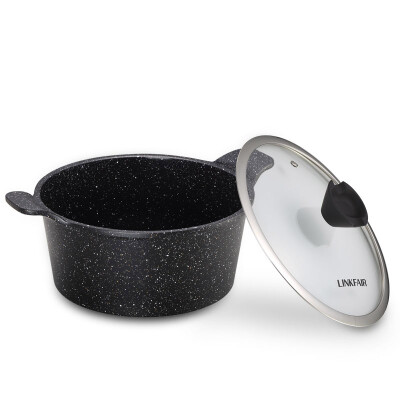 

[Jingdong supermarket] Ling Feng (LINKFAIR) Ling color series of medical stone non-stick pan 24CM soup pot