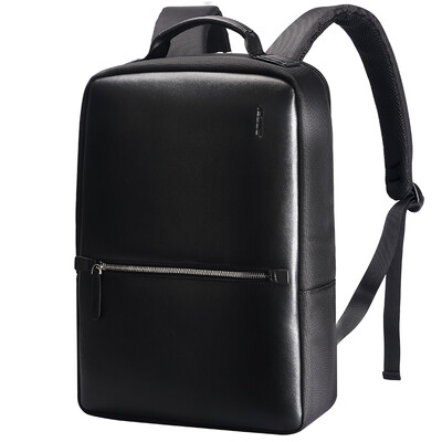 

Bopai Bags Men's Business Backpack Korean 15-inch Leisure Travel Tide Pack Black 751-005311