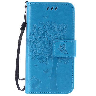 

Blue Tree Design PU кожа флип Обложка Кошелек Карты Держатель чехол для IPHONE 5