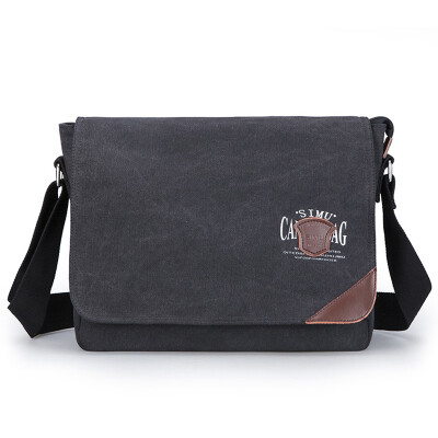 

Simo (SIMU) 1604 canvas bag shoulder bag Messenger bag leisure sports bag can put ipad khaki