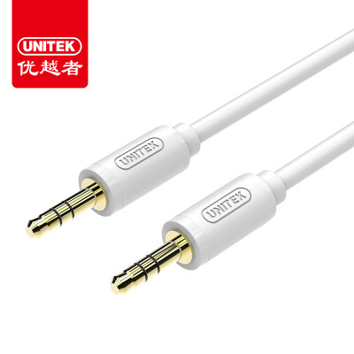 

(UNITEK) Y-C928BK Car AUX audio cable DC3.5mm male on the car stereo cable support mobile phone Tablet PC amplifier 2 meters black