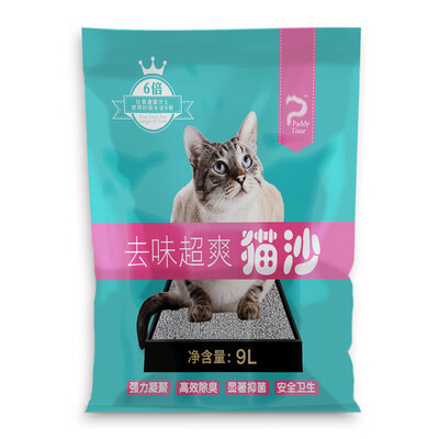

The most pet paddy time group cat litter 9L efficient water deodorant odorless super cool cat supplies cat sand bentonite