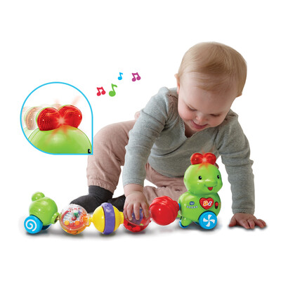 

VTech VTech Variety Caterpillar Early Childhood Educational Toys Caterpillar Toy Car 6-36 Months Chinese&English Bilingual Enlightenment Toys