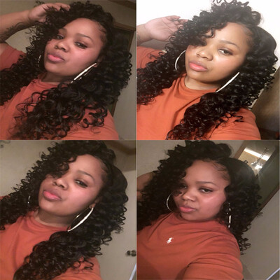 

8A Cambodian Deep Wave With Closure 3 Bundles Grace Length Hair Cambodian Deep Curly Virgin Hair With Closure 100% Human Har Weave