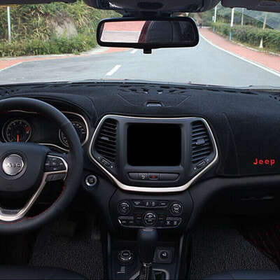 

Huashi free light dark pad 16 black side jeep instrument panel sunscreen dustproof insulation pad special modification