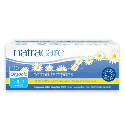 

Naika Natracare British natural cotton sanitary napkin with multi-type guide