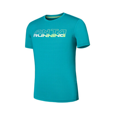 

Anta (ANTA) Men's Wear 95725141 Running Series Moisturizing Perspiration Quick-drying Lightweight Short Sleeve T-shirt A55046 Symphony Blue-4 S / Men 165