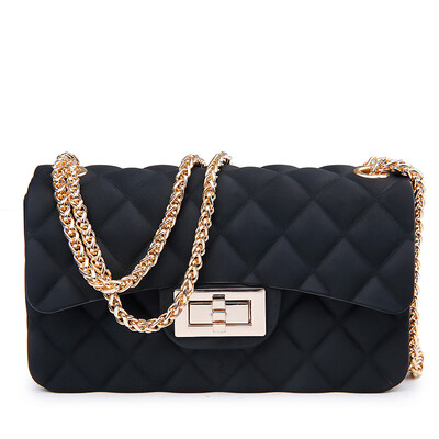 

Сумка на плечо Дубаолу Мода Lingge Jelly Bag Messenger Pink Mini Pink