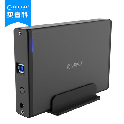

ORICO 7688U3 35-inch mobile hard disk base USB30 hard disk box SATA serial port external box SSD hard disk cool elegant black