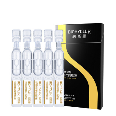 

Run Bai Yan (BIOHYALUX) honey hyaluronic acid hydroponic times throwing liquid 0.75ml * 5 (Ms. Moisturizing Essence water-coated needle