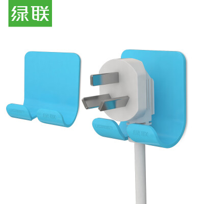 

Green UGREEN power cord storage hooks 3M seamless steel plugs stick hooks stickers socket racks fit the fixed frame 2 loaded blue 20368