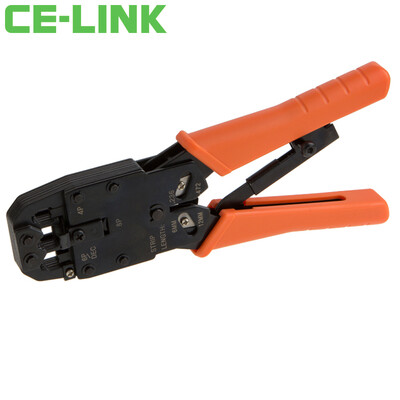 

CE-LINK 1722 coaxial terminal ratchet cold press clamp crimping forceps clamp