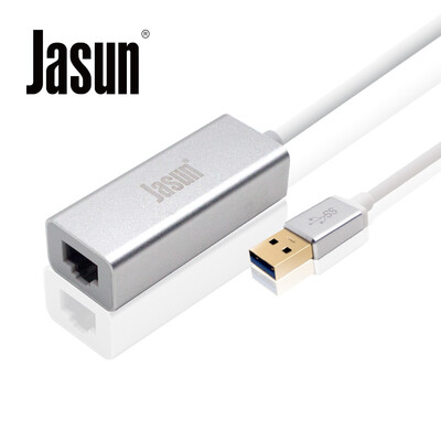 

JAVA JASUN USB transfer port free drive USB30 switch rj45 Gigabit Ethernet aluminum support Apple Mac Pro notebook tablet desktop HD interface line JS-056