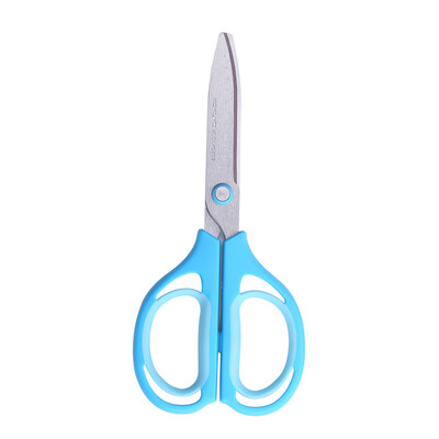 

KOKUYO comfortable handle strong air stretch scissors student office home sky blue WSCN-HS250B
