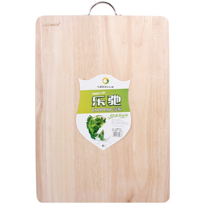 

Le Chi square solid wood rubber wood chopping board cutting board E2 (34cm * 23cm * 2cm