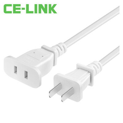 

CE-LINK 2590 2-port 10A power extension cord socket cable extension cable 1 meter straight head two plug extension line line board wiring board connection line white