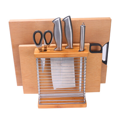 

【Jingdong Supermarket】 Double Gun (Suncha) Stainless Steel Knife Cutter Rack Shelf Kitchen Shelf Shelf DJ3101